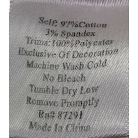 Johnny Was Pants Womens Size XLarge Crop Capri Wide Leg Embriodered Floral Chic - Picture 8 of 11